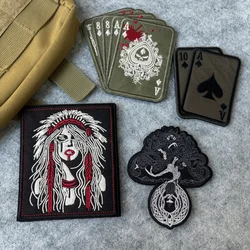 Parche bordado árbol de la vida con velcro – Insignia táctica