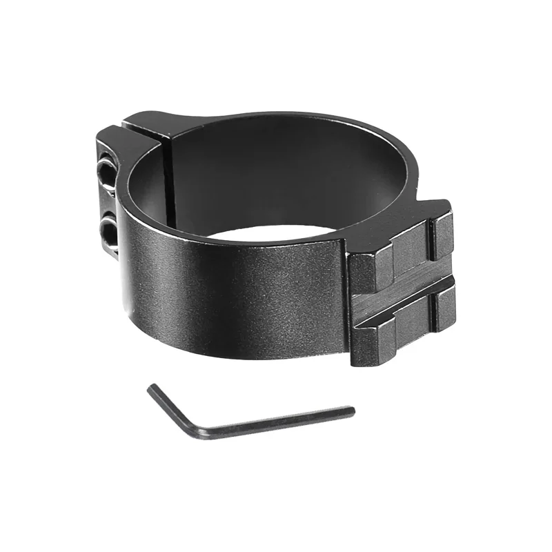 Detalle del riel superior para montar accesorios