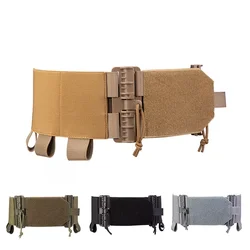 Porta placas táctico con faja lumbar y liberación rápida