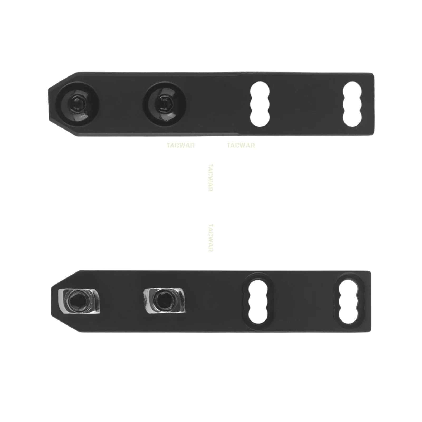 Soporte inline Scout para linterna táctica M-LOK metálico, riel base