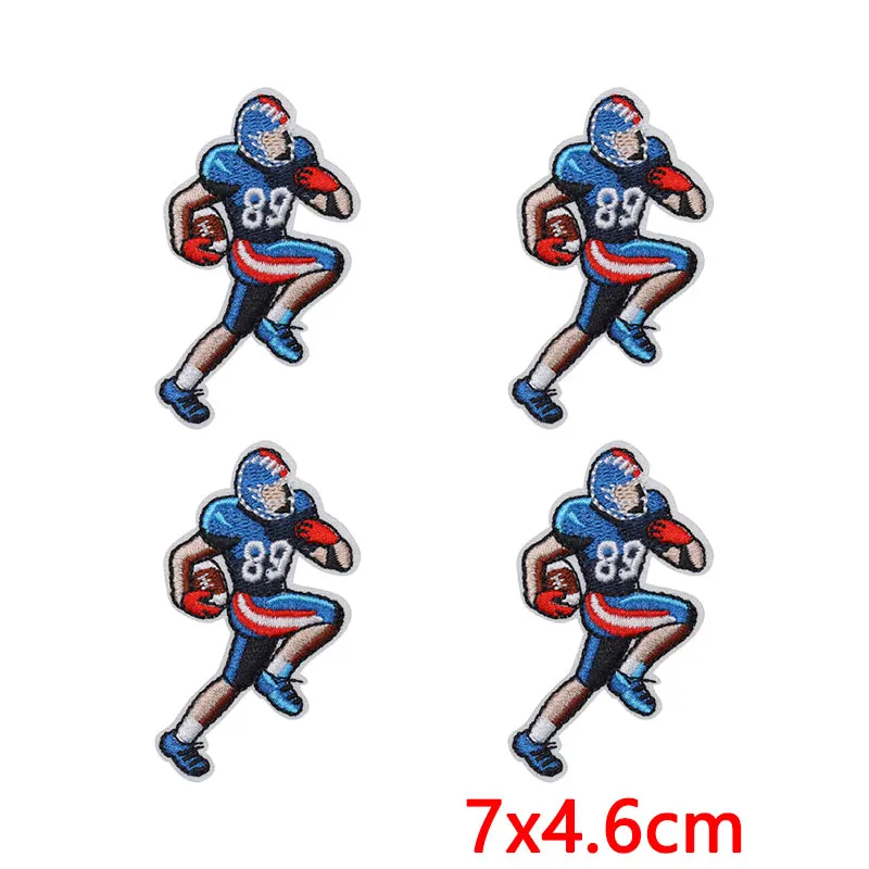 Diseños de béisbol y día de partido en parches