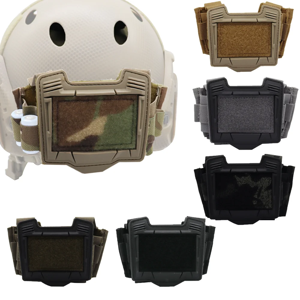 Bolsa contrapeso portabaterías MOLLE para casco táctico serie K - imagen 2