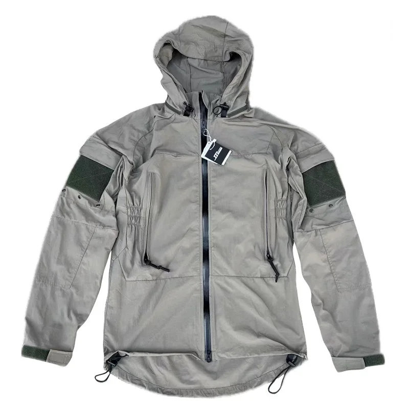 Chaqueta Softshell PCU L5 Gris con Capucha Cortavientos 160D - imagen 5
