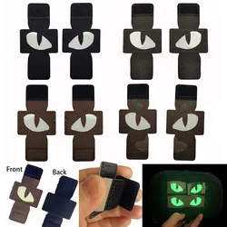 Combat Ranger – Parche ojos de diablo táctico fluorescente con velcro