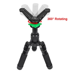 Trípode de tiro360° ajustable giratorio para caza