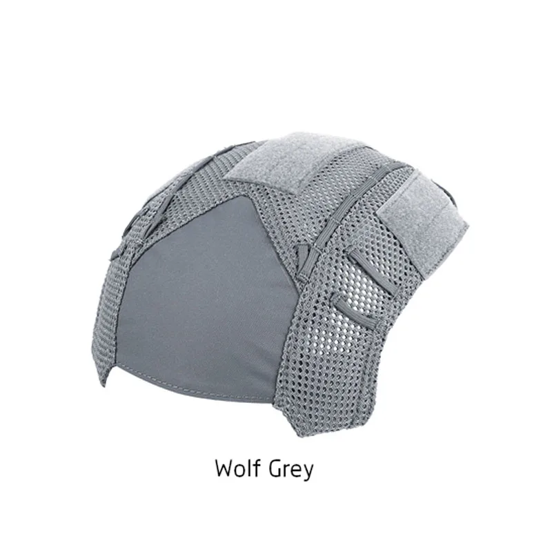 Funda protectora lista para colocar en casco