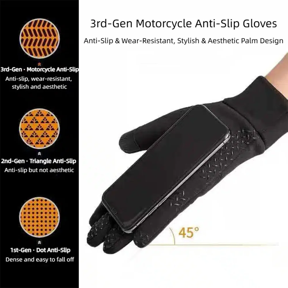Guantes tácticos invierno impermeables pantalla táctil - imagen 3