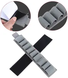 Porta cartuchos táctico con gancho y bucle para culata de escopeta