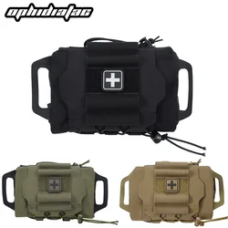 Bolsa IFAK OPHIDIANTAC – Kit primeros auxilios táctico con soporte Med roll