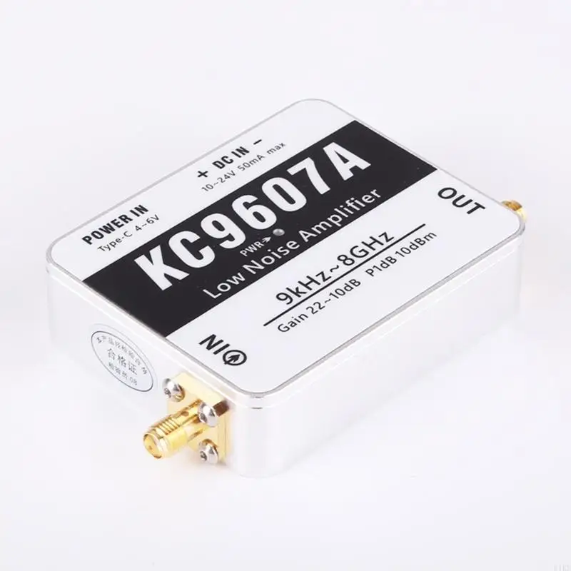 Amplificador de bajo ruido RF con ajuste fino de ganancia para radio