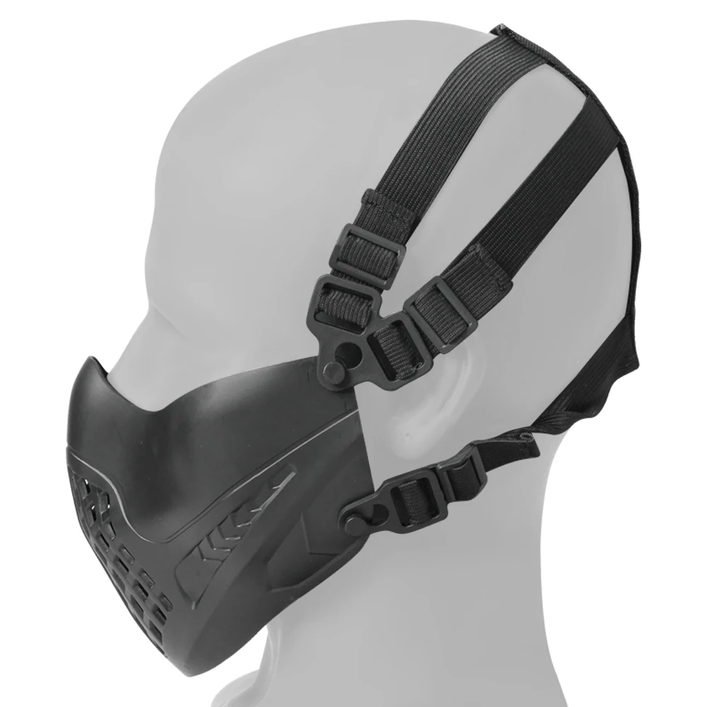BOOIU Mascarilla táctica a prueba de viento y polvo para Airsoft - imagen 5