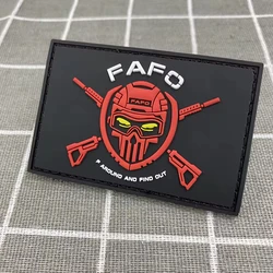 Parches tácticos PVC con logotipo en relieve para accesorios de ropa