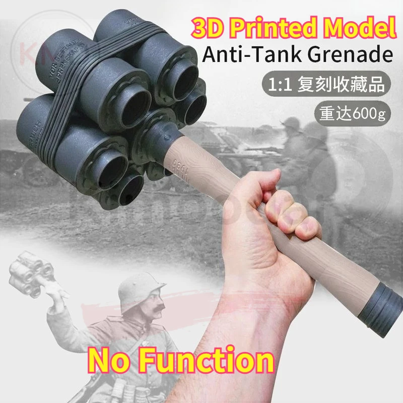 Modelo antitanque clúster impreso 3D, adorno de escritorio - imagen 5