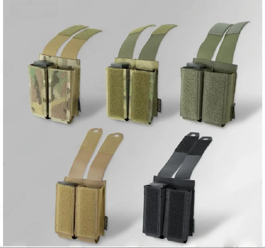 Detalle del portacargador en configuración de entrenamiento