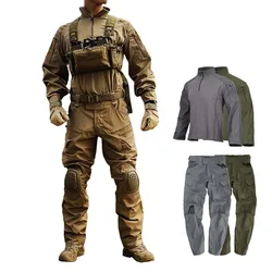 EmersonGear E4 Uniforme táctico camuflaje camisa y pantalón caza