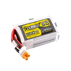 Tattu batería LiPo para FPV quadcopter RC, alta descarga