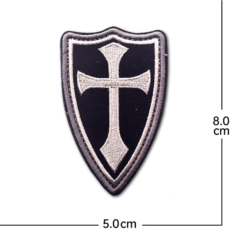 Knight Shield Crusader Parche reflectante táctico adhesivo - imagen 5