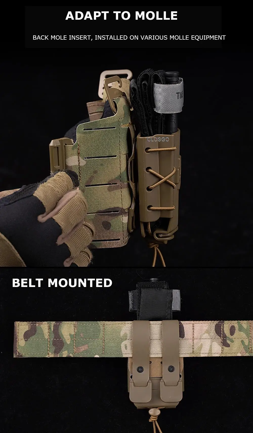 Estuche táctico para kit de emergencia