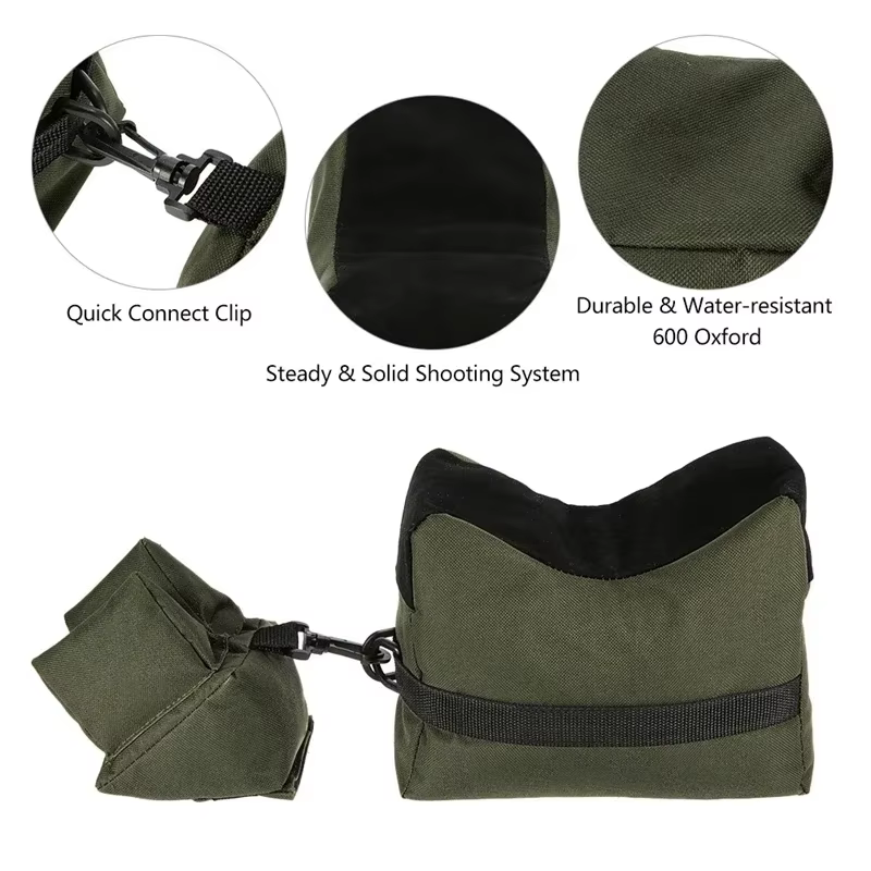 Bolsa de tiro portátil rifle y pistola - Soporte delantero-trasero - imagen 4