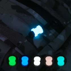 Tirador de cremallera táctico luminiscente para mochila MOLLE