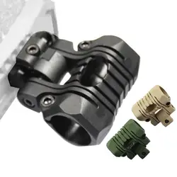 Soporte linterna casco táctico – Montaje rápido rail Picatinny
