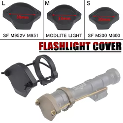 Protector de lente Surefire M300 M600 táctico – Cubierta frontal resistente