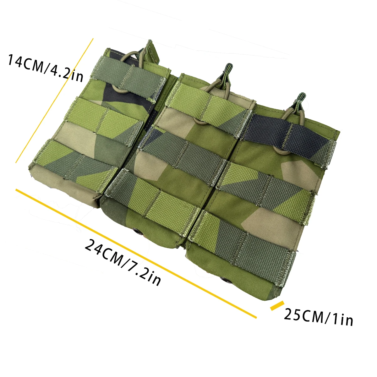 Gorra táctica camuflaje sueco M90 Fishmen tipo boonie multiusos - imagen 3