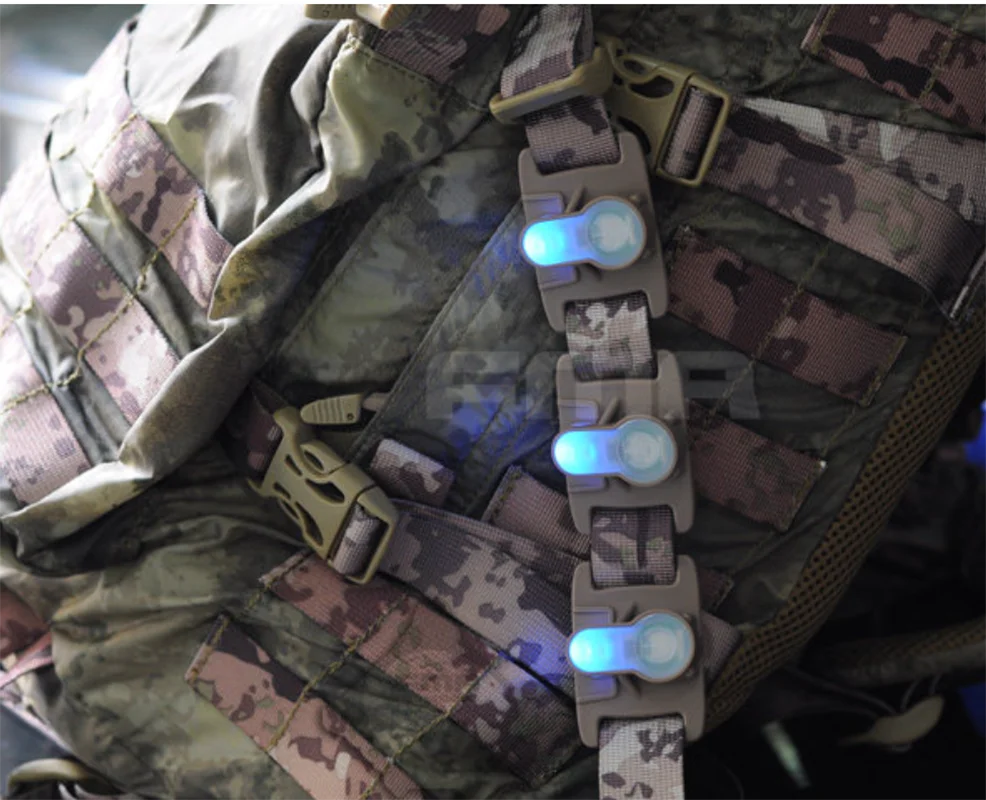 Luces estroboscópicas tácticas de advertencia impermeables con MOLLE - imagen 2