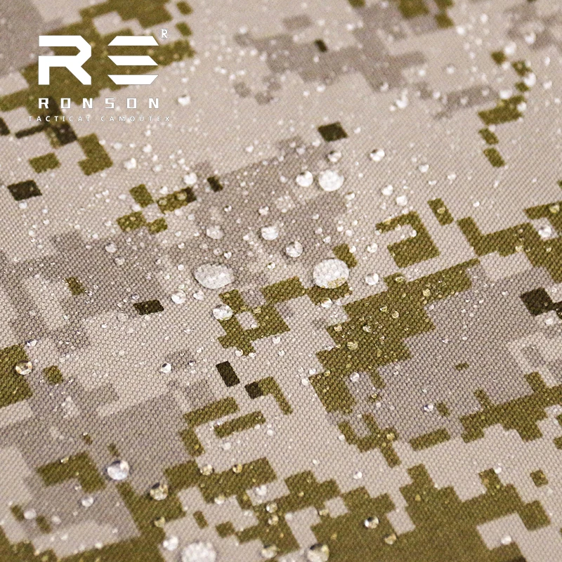 Tela táctica camuflaje AOR en nailon Oxford para bolso y chaleco - imagen 3
