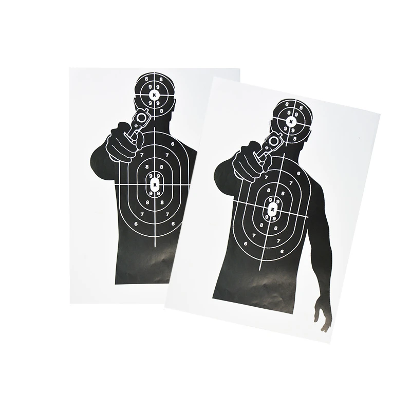 Papel objetivo entrenamiento tiro arco siluetas 45×33cm - imagen 2
