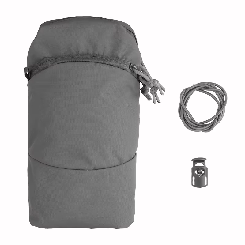 Bolsa táctica MOLLE elástica para máscara, camuflaje multifunción