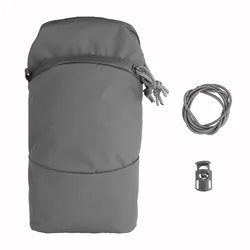 Bolsa táctica MOLLE elástica para máscara, camuflaje multifunción