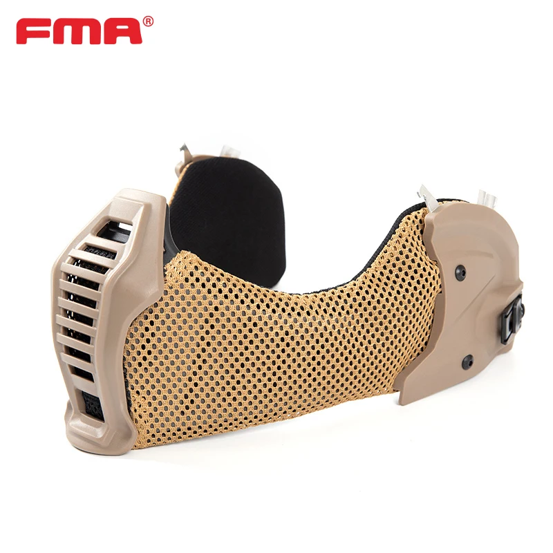 FMA EX máscara facial para casco protección auditiva airsoft - imagen 5