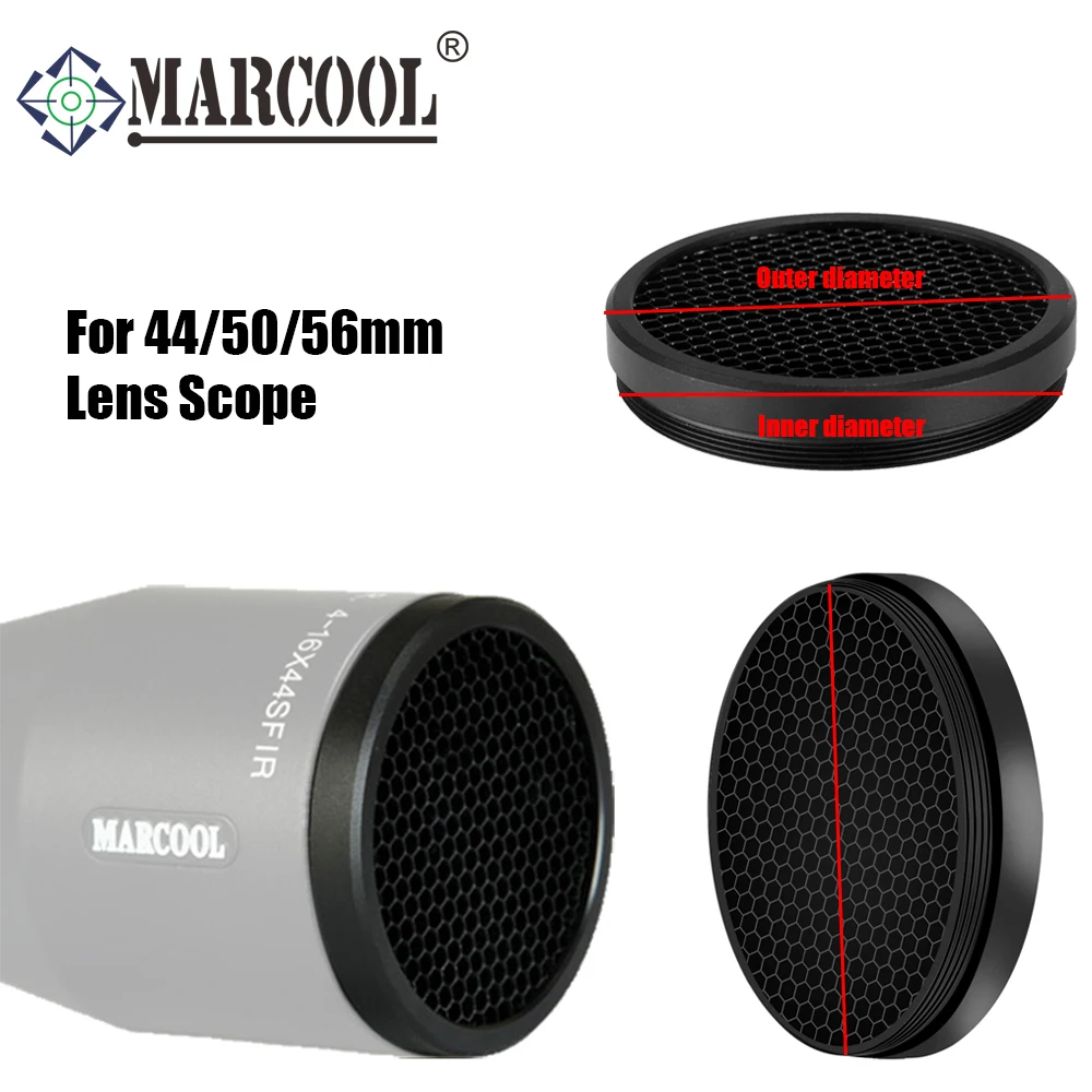 MARCOOL KillFlash para AR-15 - Cubiertas parasol de malla panal