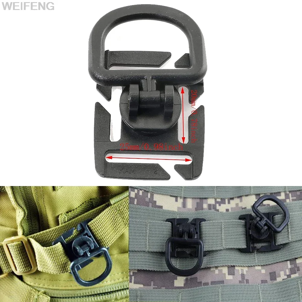 Accesorios MOLLE con anillas en D y Grimloc, cinchas y cuerdas - imagen 5
