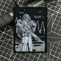 Hunter parche táctico velcro para mochila