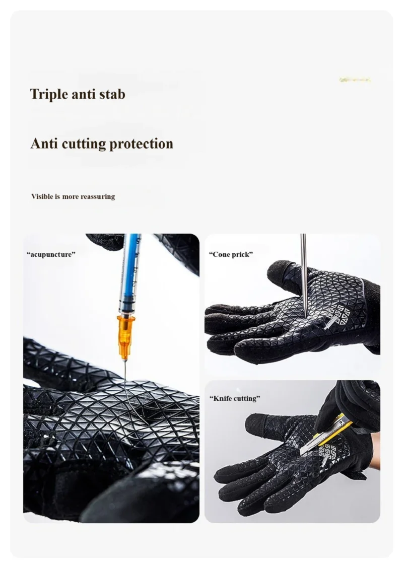 Guantes anti-corte y anti-punción resistentes a pinchazos - imagen 3