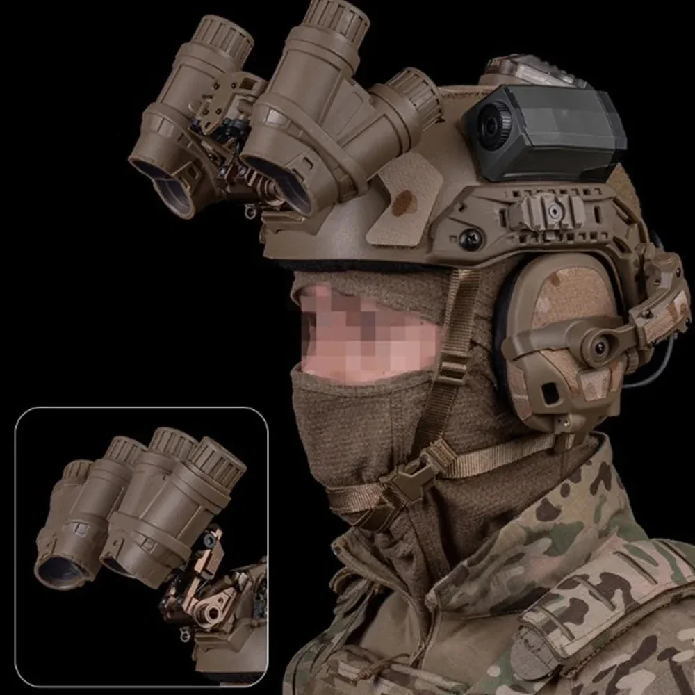 GPNVG-18 gafas visión nocturna con adaptador de montaje NVG lateral - imagen 4