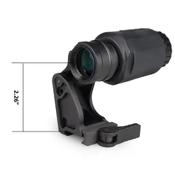 Mira telescópica PPT airsoft, a prueba de golpes robustos e impermeable