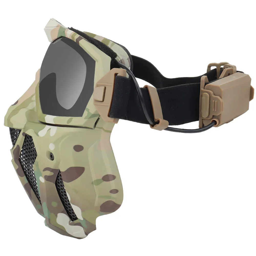 Máscara táctica antivaho para airsoft, paintball y caza