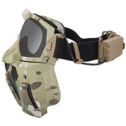 Máscara táctica antivaho para airsoft, paintball y caza