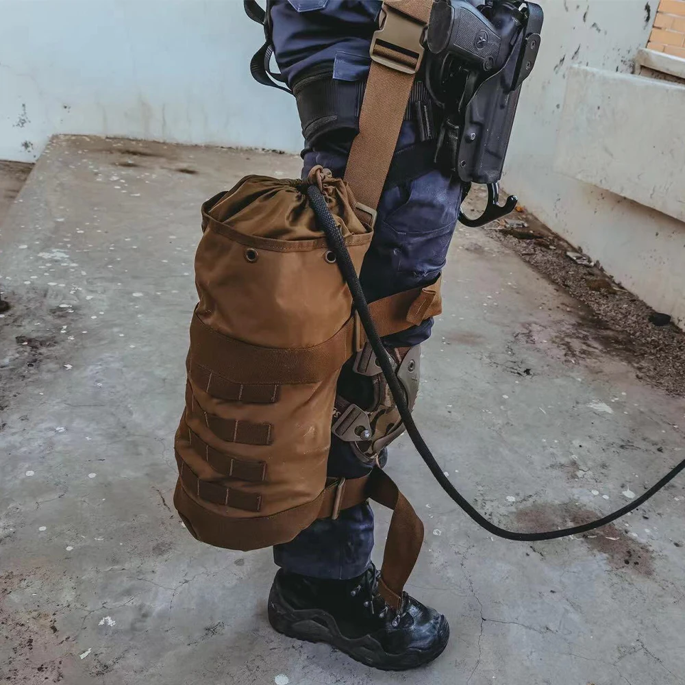Bolsa táctica para cuerdas MOLLE ripstop – airsoft, rescate, montañismo - imagen 2