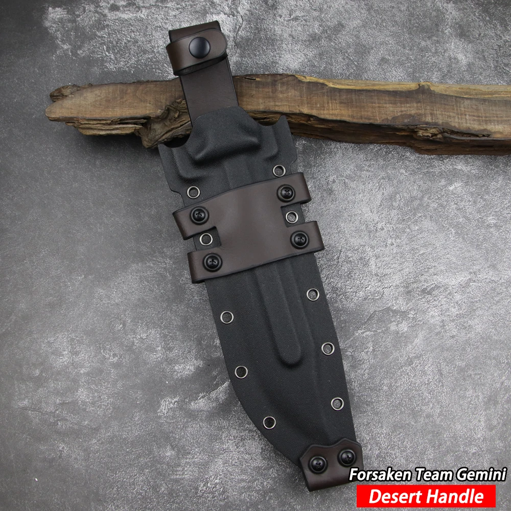 Cuchillo de caza hoja fija LENGREN con funda Kydex