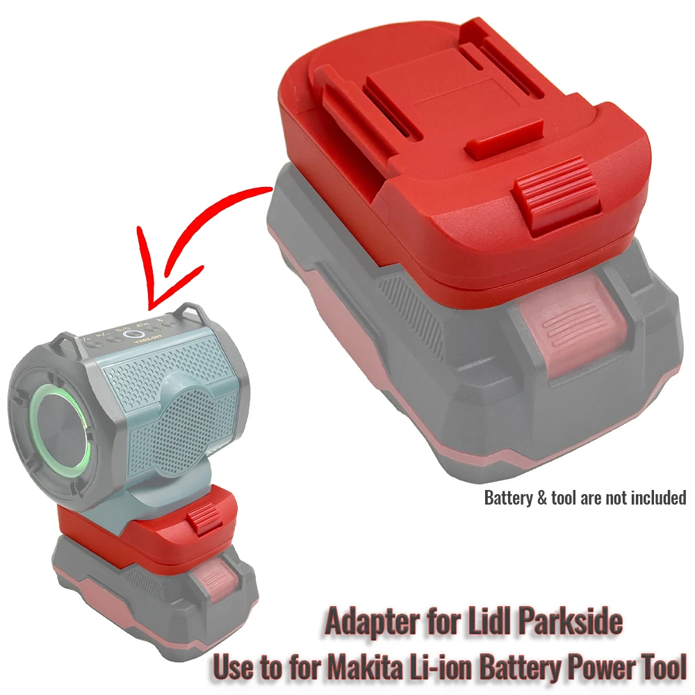 Adaptador de batería Parkside para herramientas Makita Li-Ion