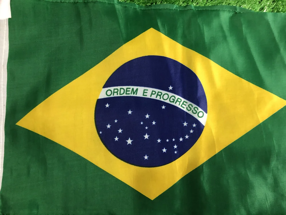 Parche bordado bandera de Brasil planchable para chaleco táctico - imagen 5