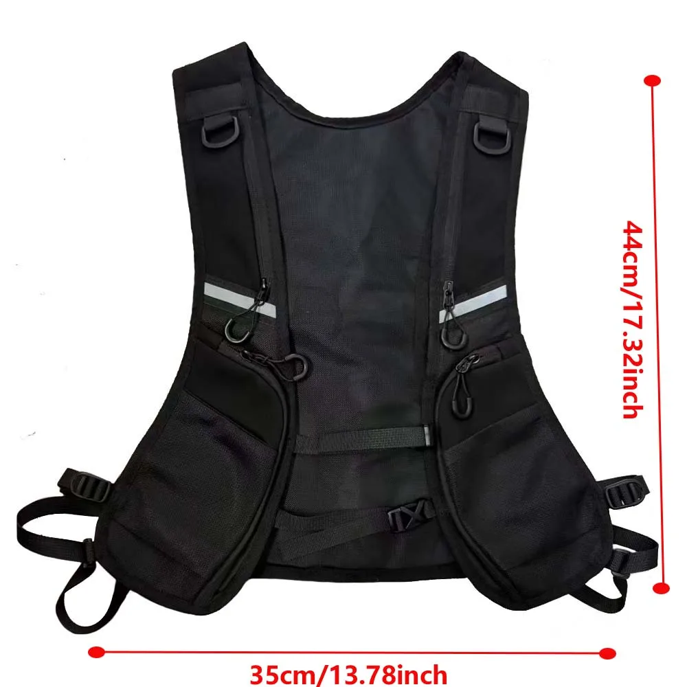 Bolsa táctica pecho MOLLE multibolsillo para hombre al aire libre - imagen 3