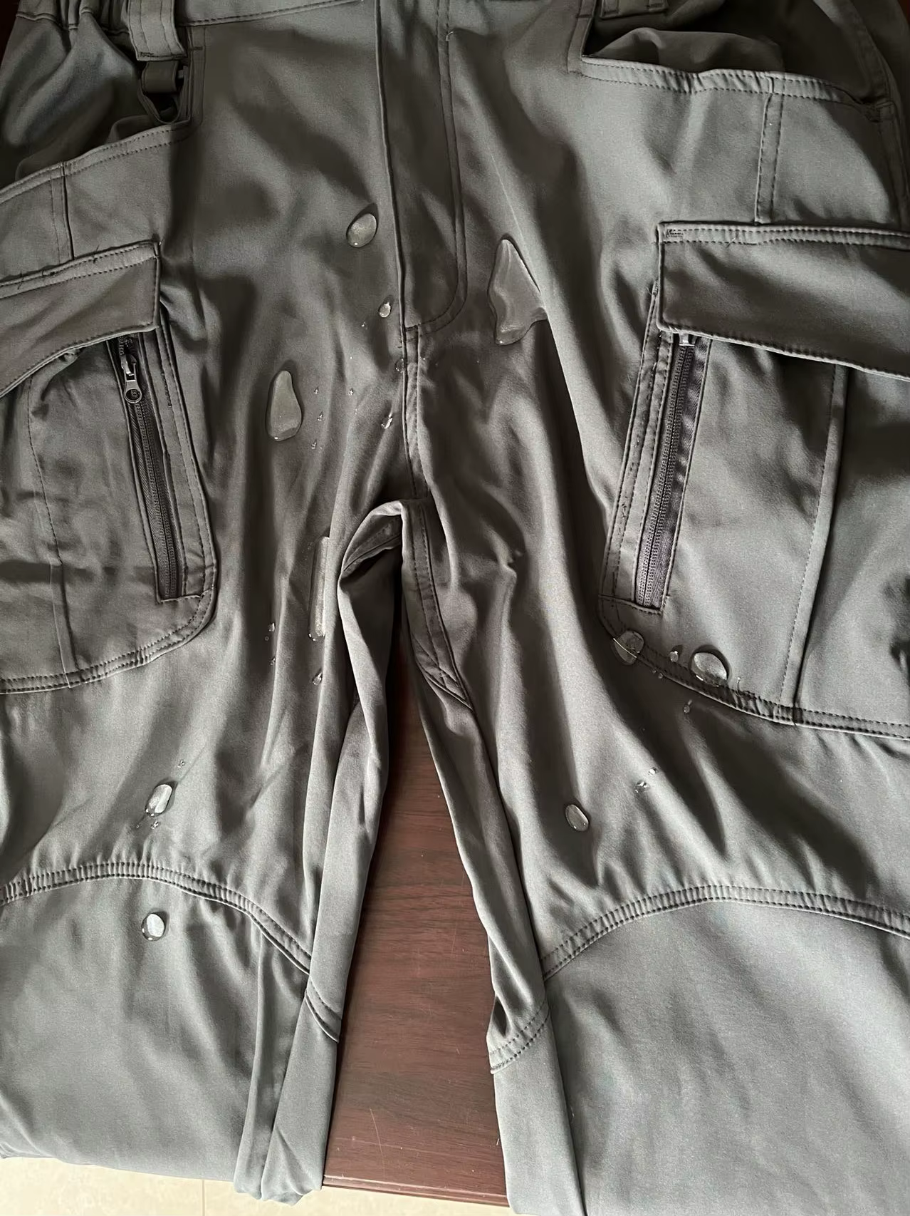 Pantalones tácticos elásticos de carga secado rápido para senderismo - imagen 2