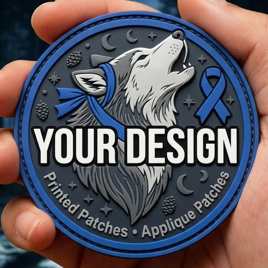 Parche PVC 3D en relieve con velcro y logo personalizable - imagen 5