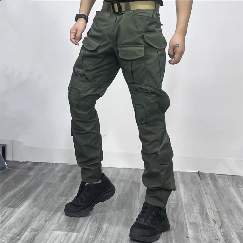 Pantalones tácticos exteriores ripstop de protección para entrenar - imagen 3