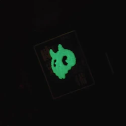 Ghost Gear – Parche táctico luminoso PVC